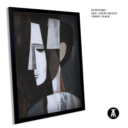 Artwork in Metal Earling Silver Frame