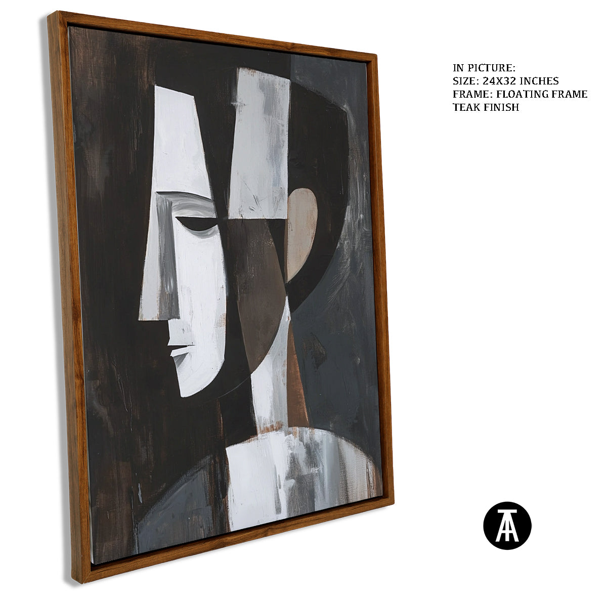 Artwork in Floating Frame