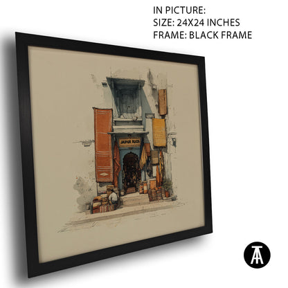 Artwork in Black Frame