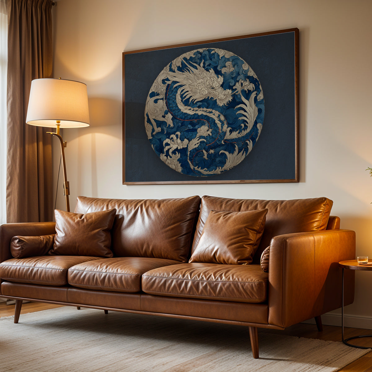 Japanese Artwork in a Lifestyle Setting