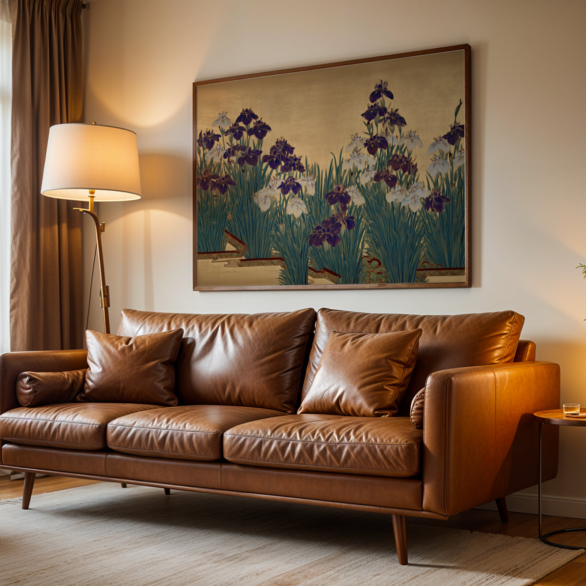 Japanese Artwork in a Lifestyle Setting
