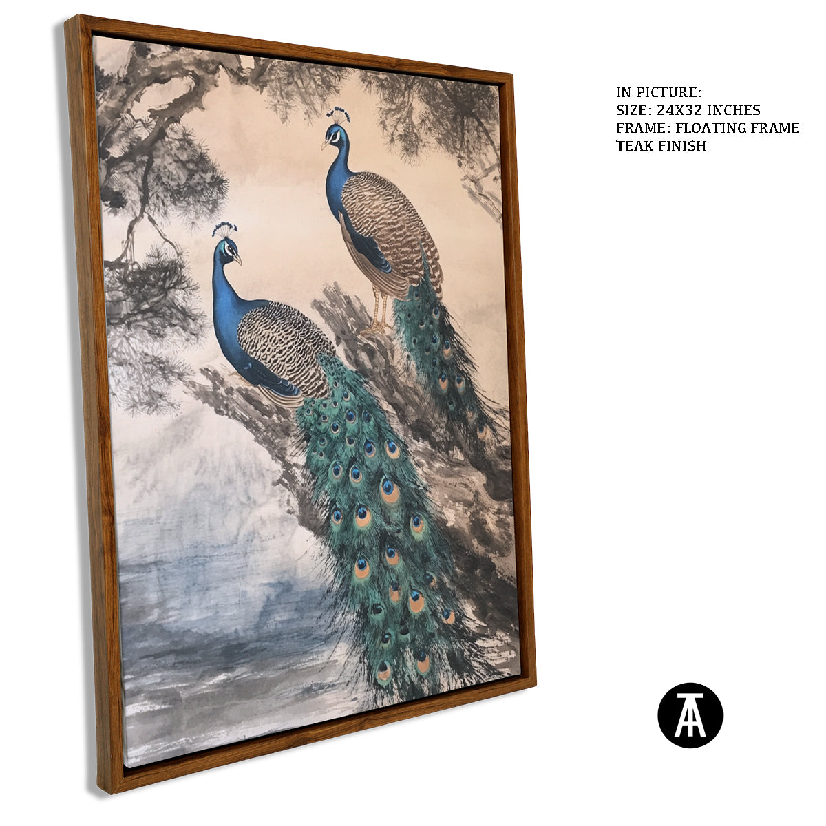 Artwork in Floating Frame