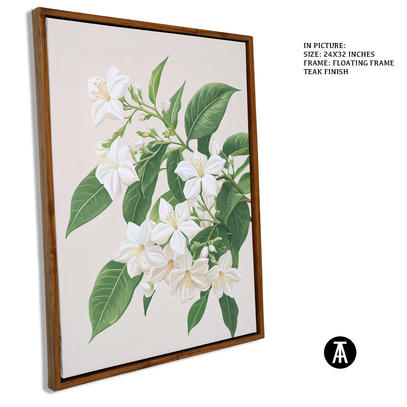 Artwork in Floating Frame