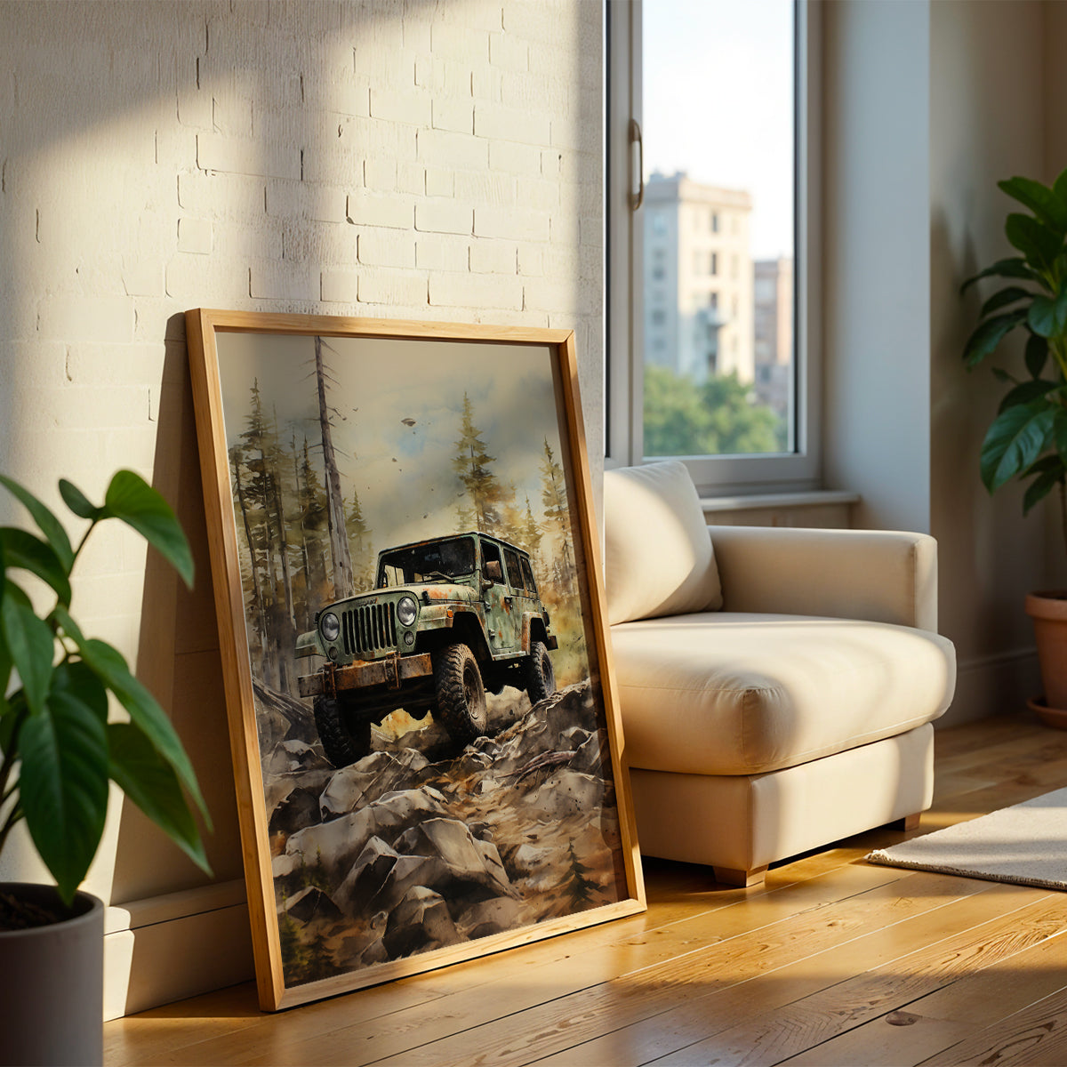 Limited Edition Artwork in a Lifestyle Setting