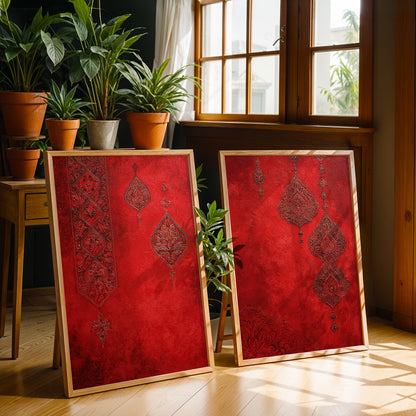 Heritage Indian Painting in a Lifestyle Setting