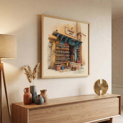 Indian Art in a Lifestyle Setting