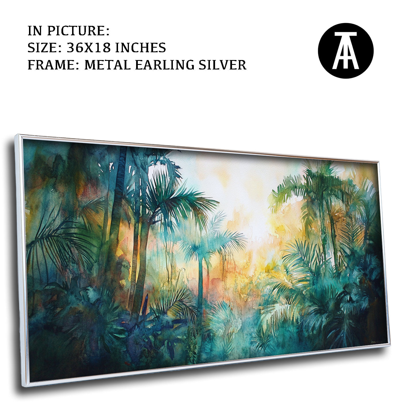 Artwork in Black Frame