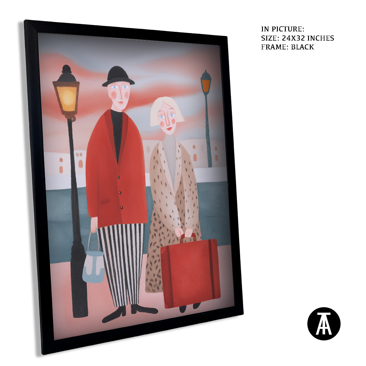 Artwork in Black Frame