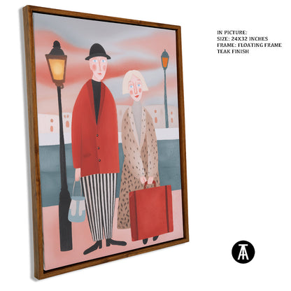 Artwork in Floating Frame