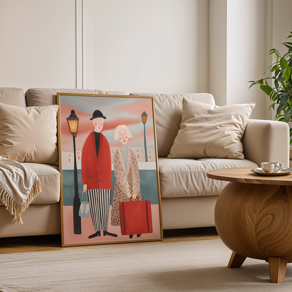 Canvas Art  in a Lifestyle Setting