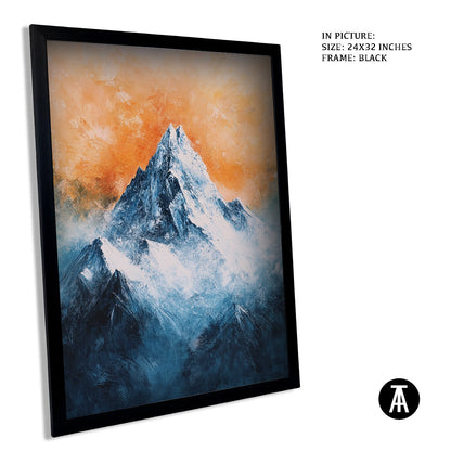 Artwork in Metal Earling Silver Frame