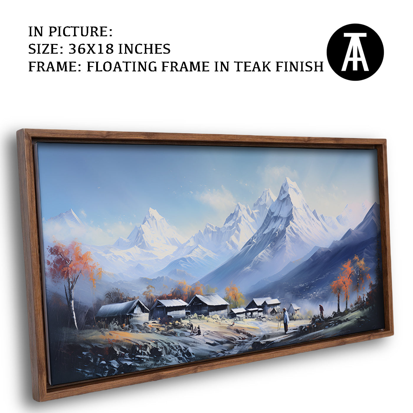 Artwork in Floating Frame