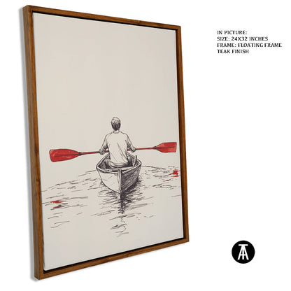 Artwork in Floating Frame