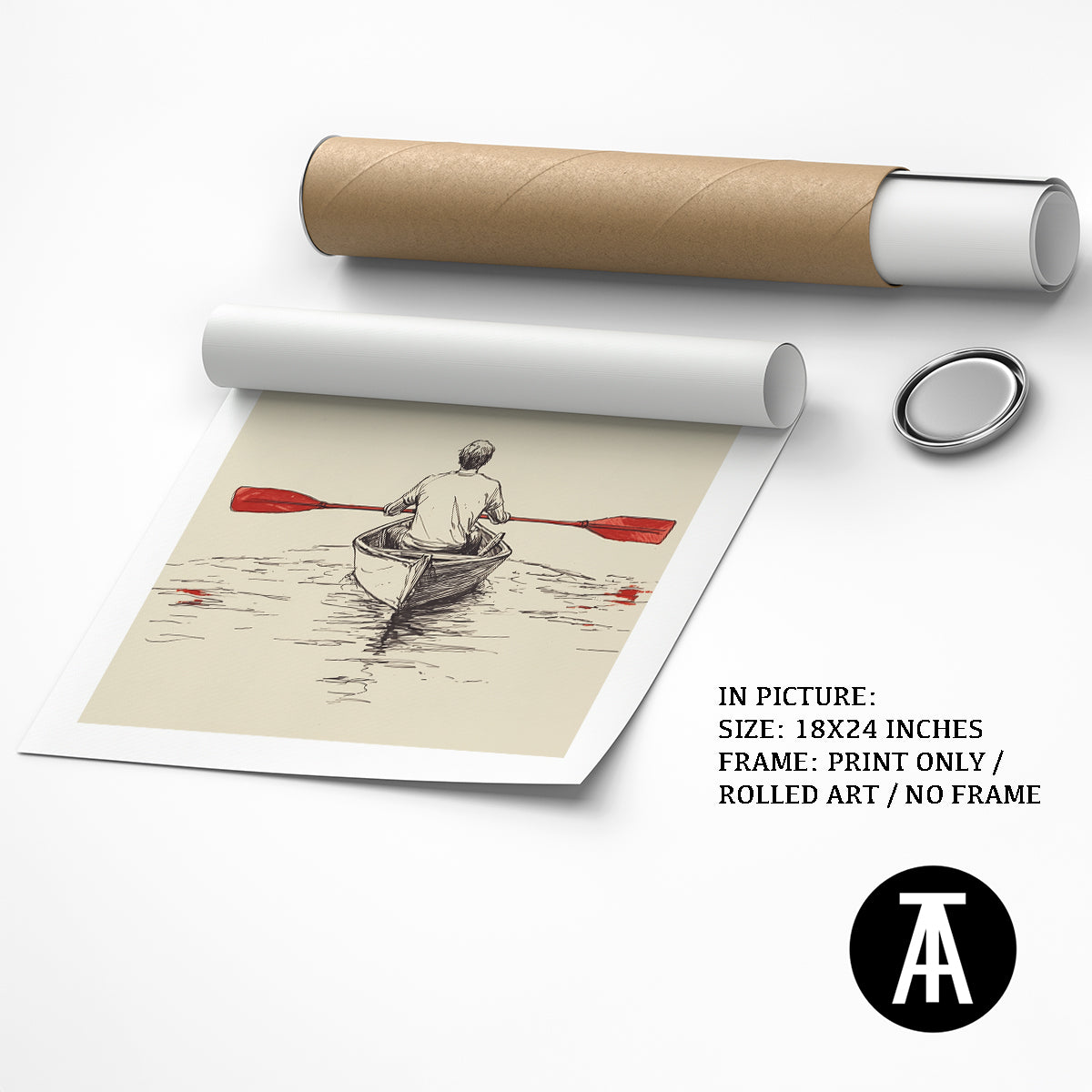 Artwork as Print Only or Rolled Art
