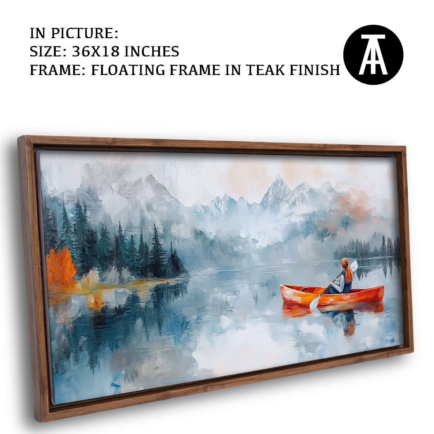 Artwork in Floating Frame