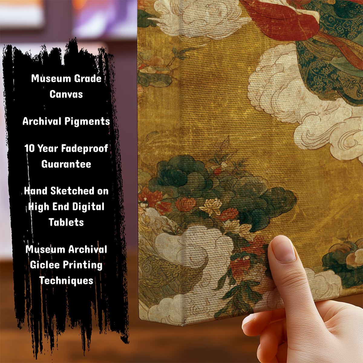 Information about Japanese Canvas Art Print