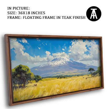 Artwork in Floating Frame