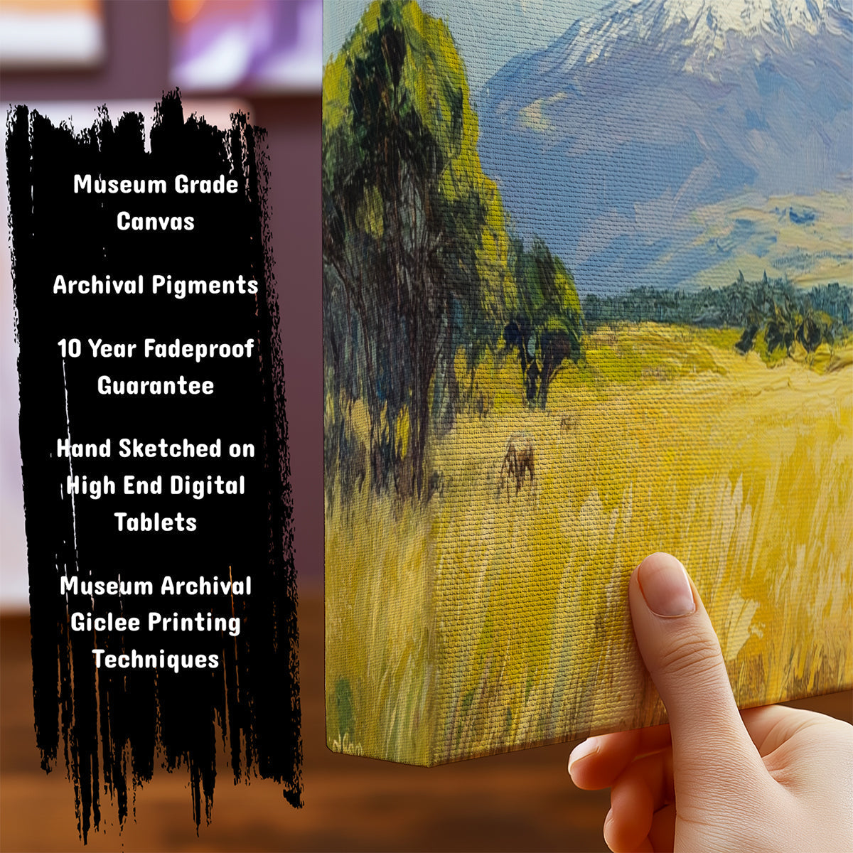 Information about Indian Canvas Art Print