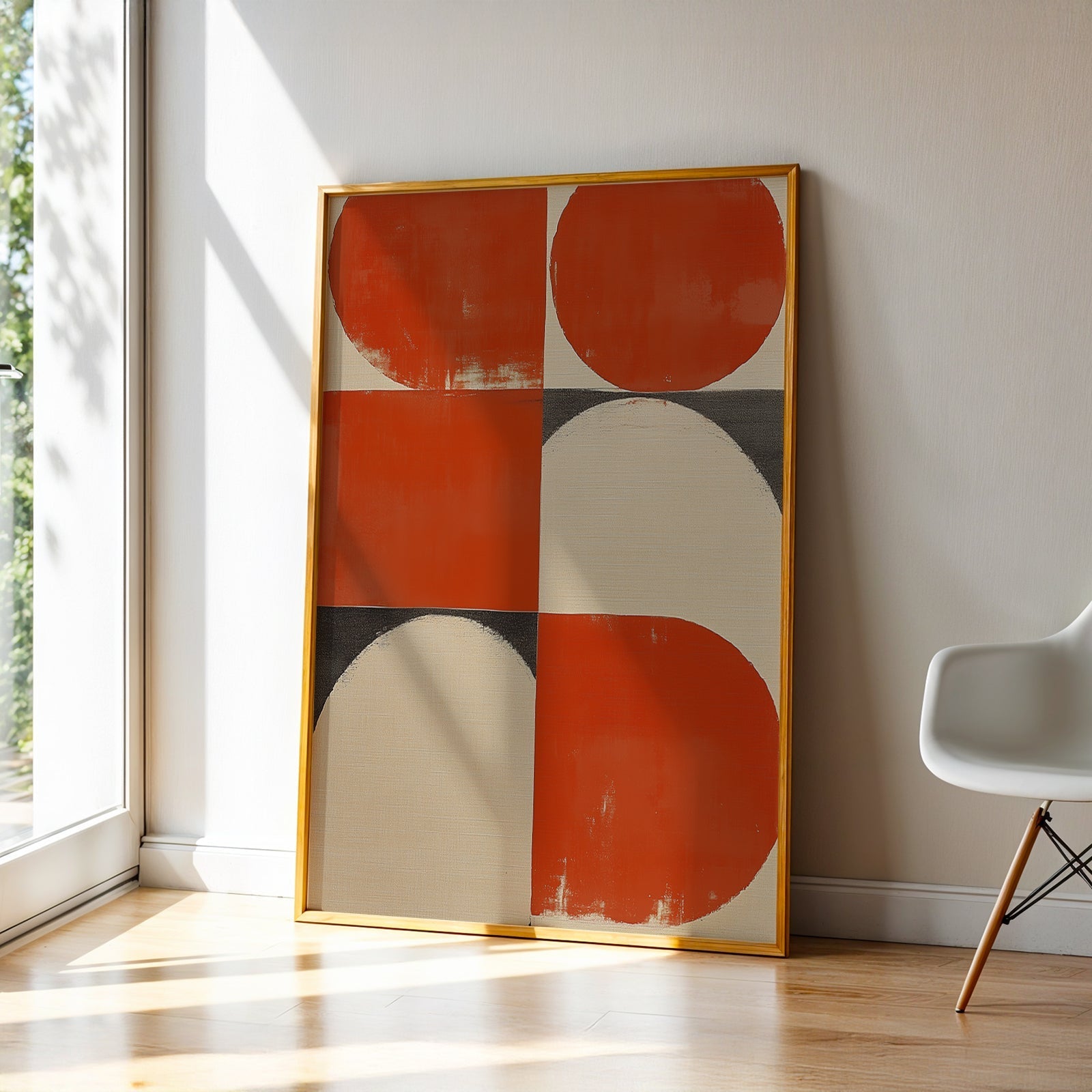Abstract Art in a Lifestyle Setting Kinetic Nebula by NYC Abstract