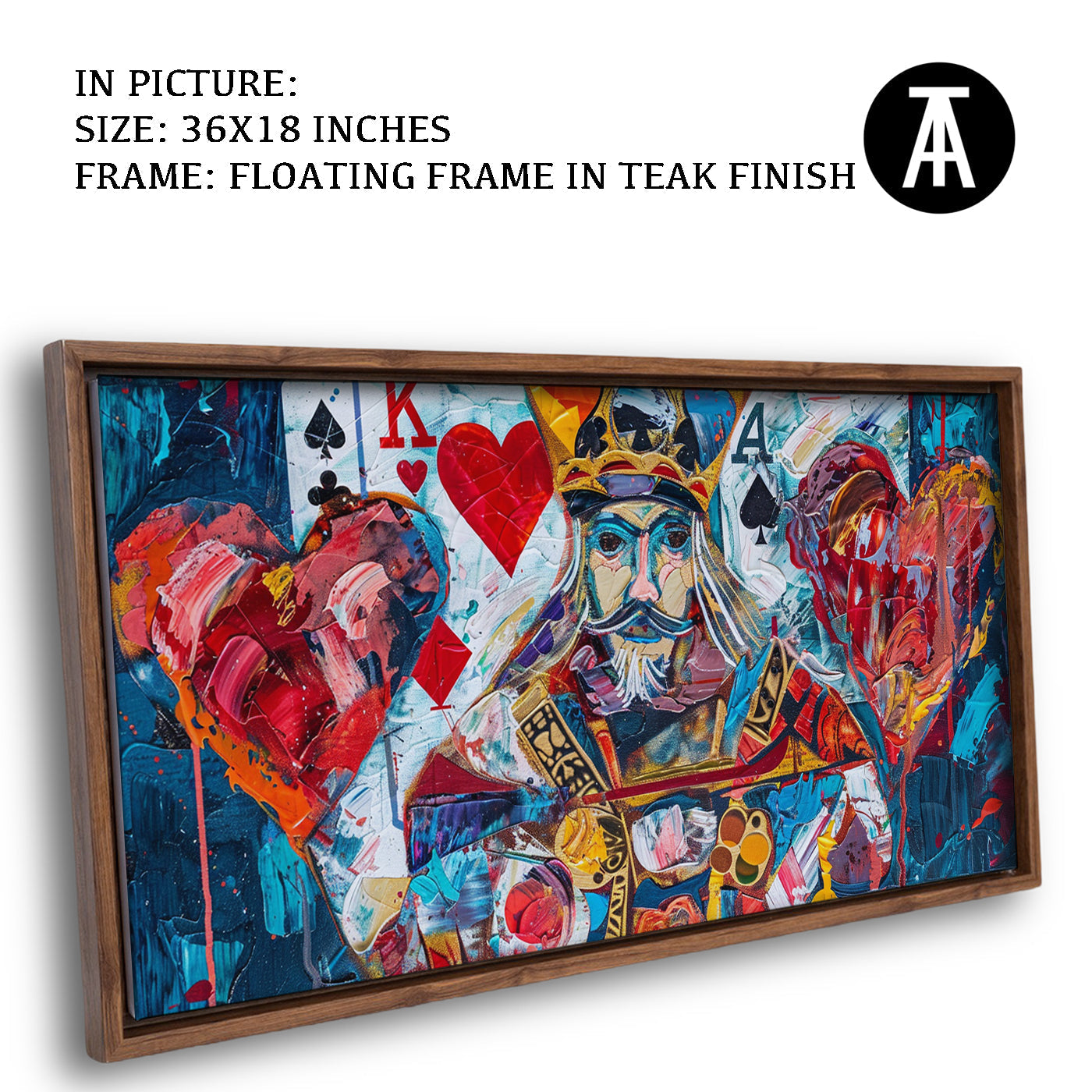 Artwork in Floating Frame