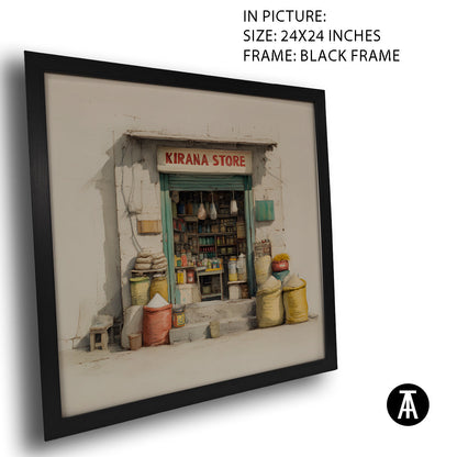 Artwork in Black Frame