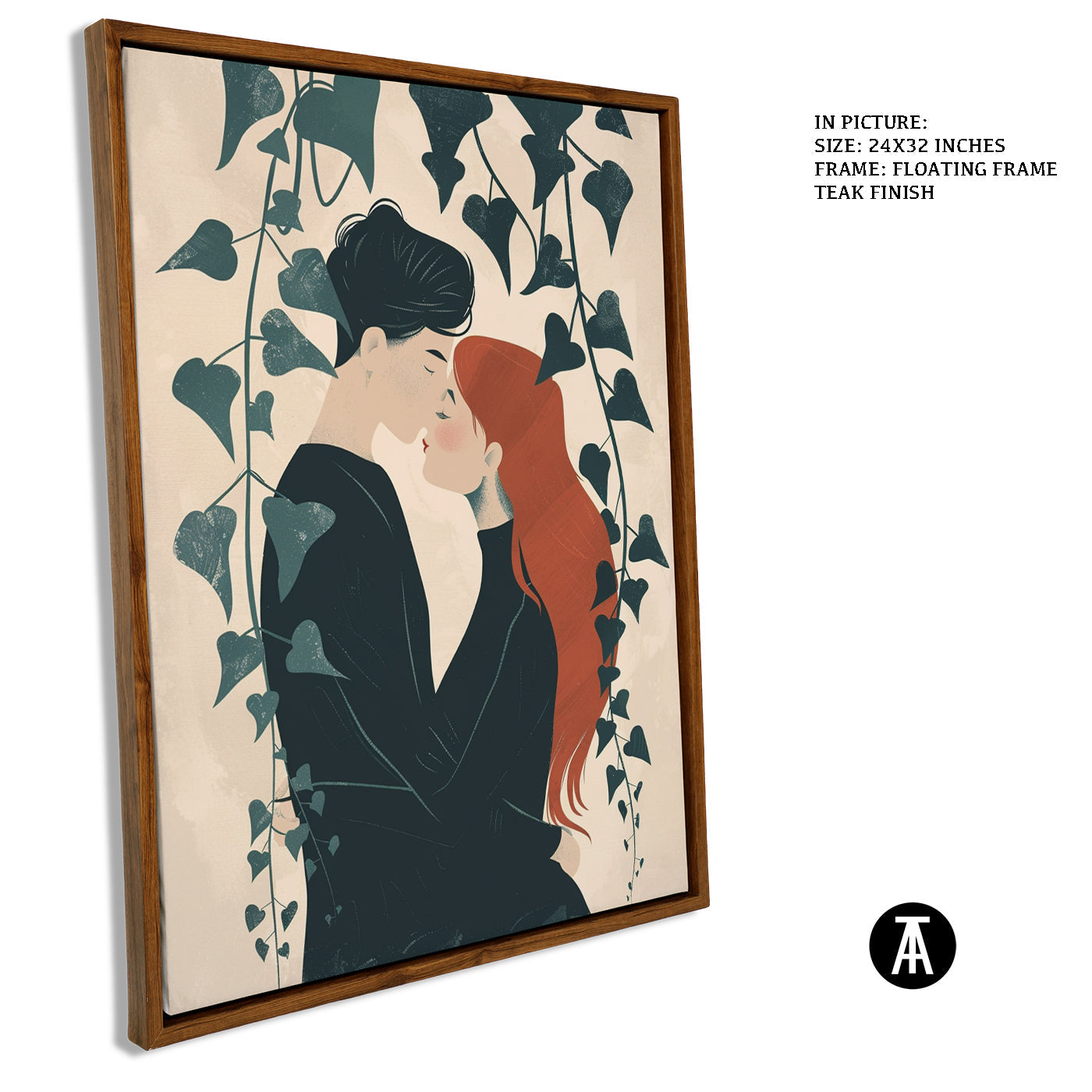 Artwork in Floating Frame