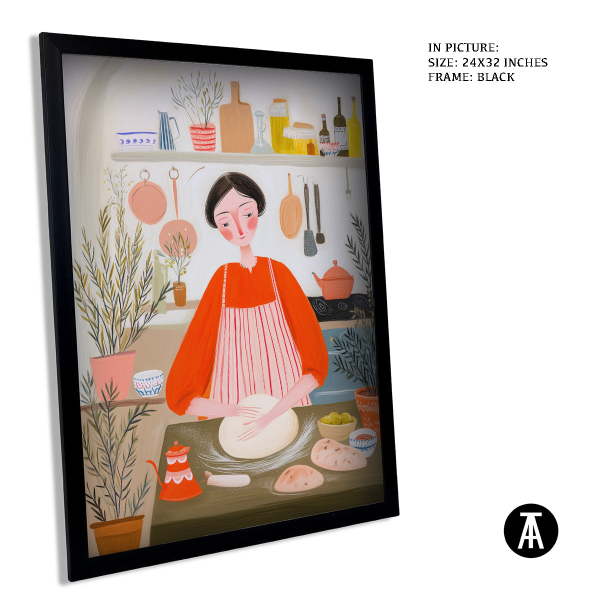 Artwork in Black Frame