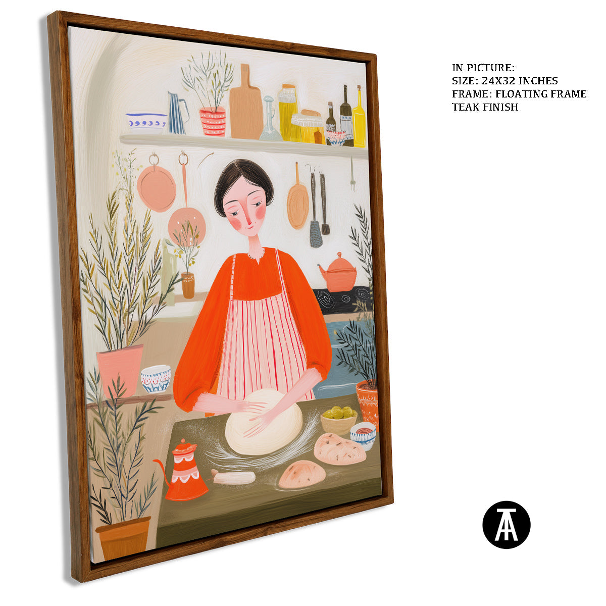 Artwork in Floating Frame