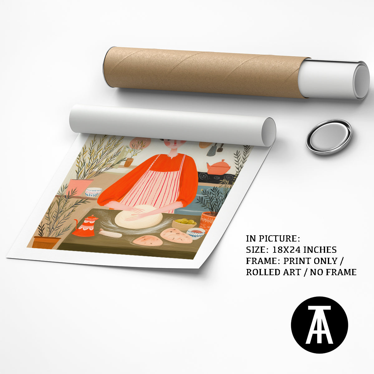 Artwork as Print Only or Rolled Art