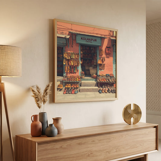 Indian Art in a Lifestyle Setting