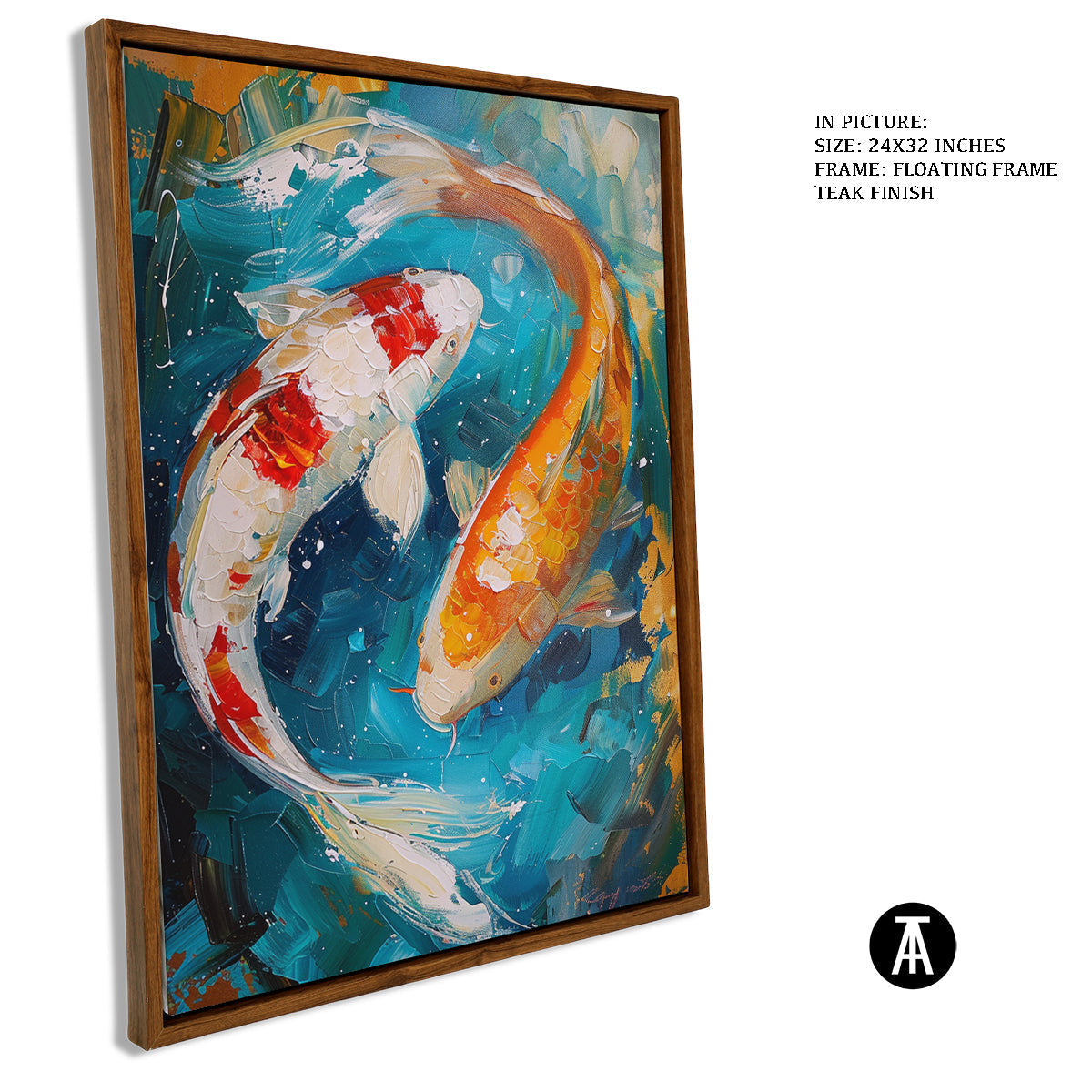 Artwork in Floating Frame