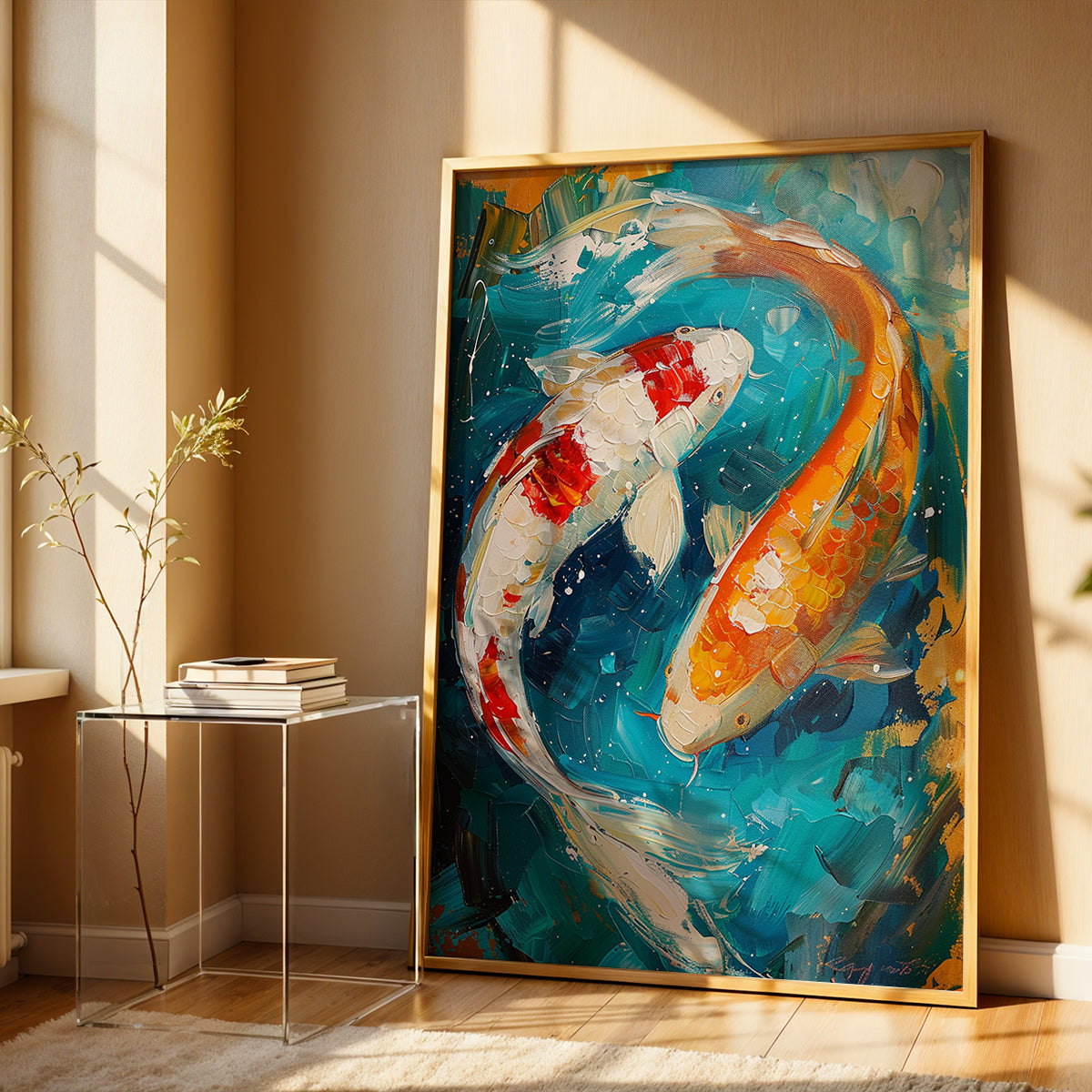 Indian Painting in a Lifestyle Setting