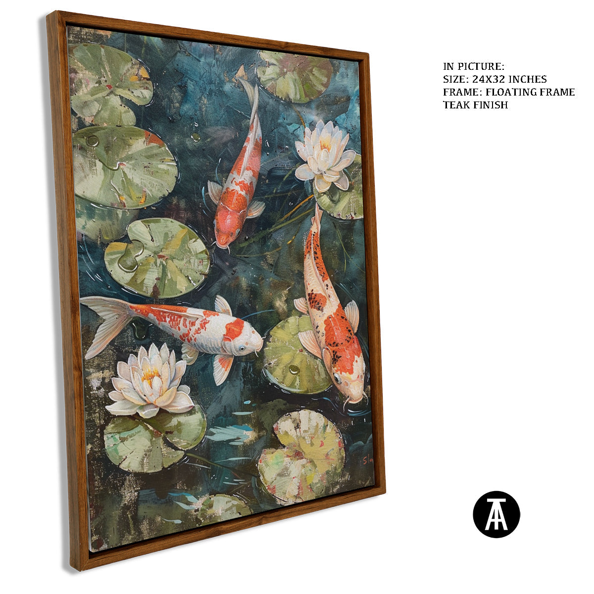 Artwork in Floating Frame