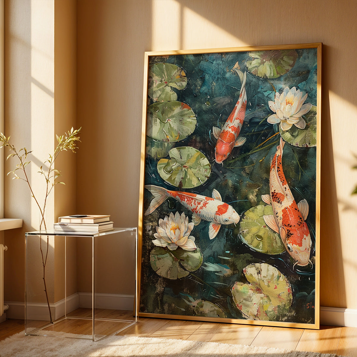 Indian Painting in a Lifestyle Setting