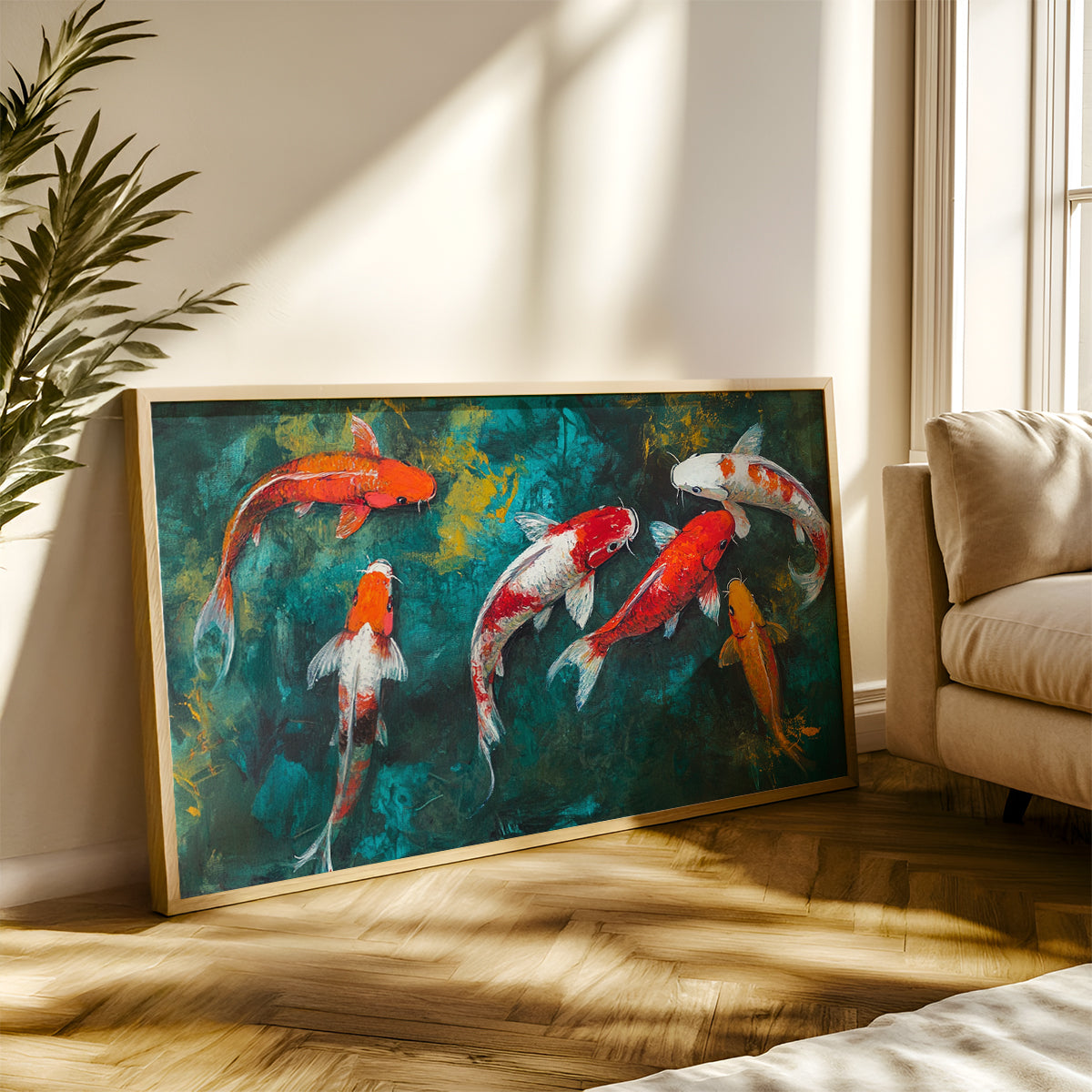 Indian Painting in a Lifestyle Setting