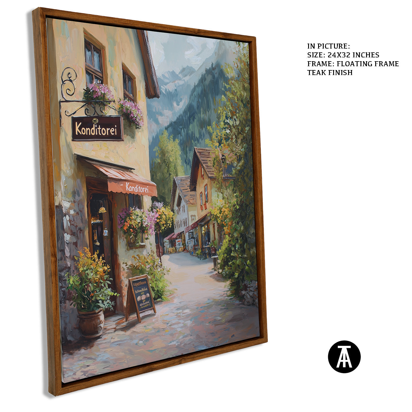 Artwork in Floating Frame