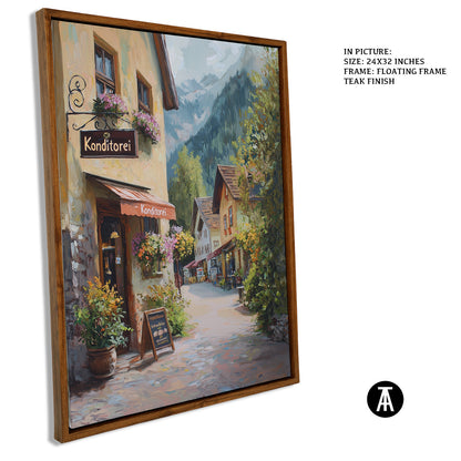 Artwork in Floating Frame