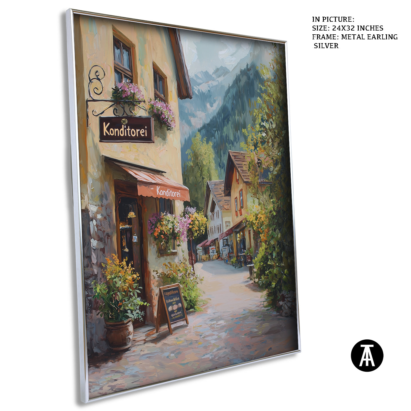 Artwork in Black Frame