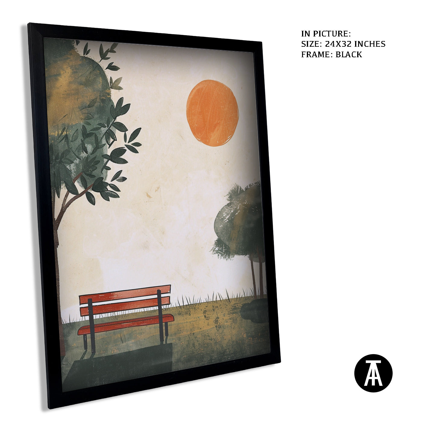 Artwork in Black Frame