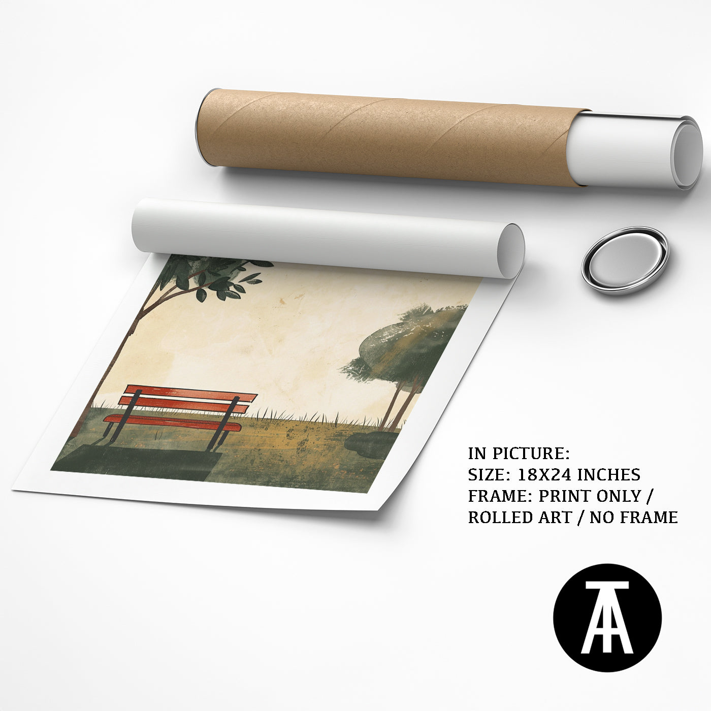 Artwork as Print Only or Rolled Art