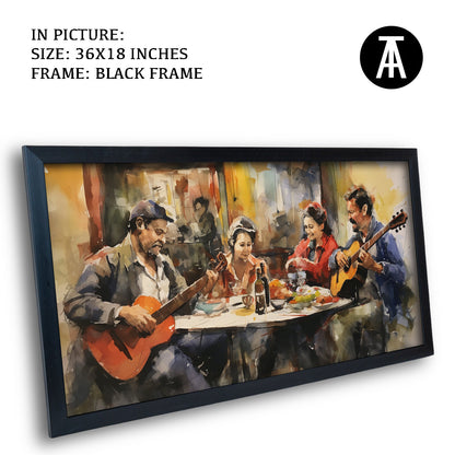 Artwork in Metal Earling Silver Frame