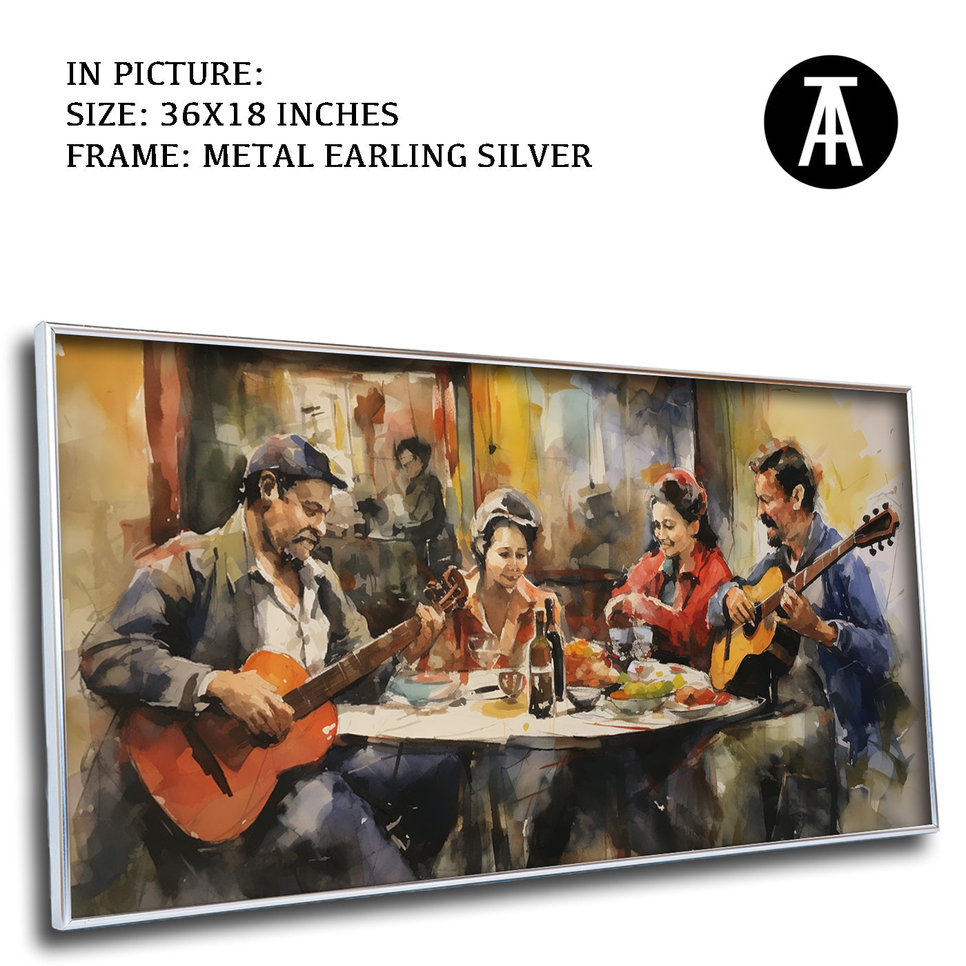 Artwork in Black Frame