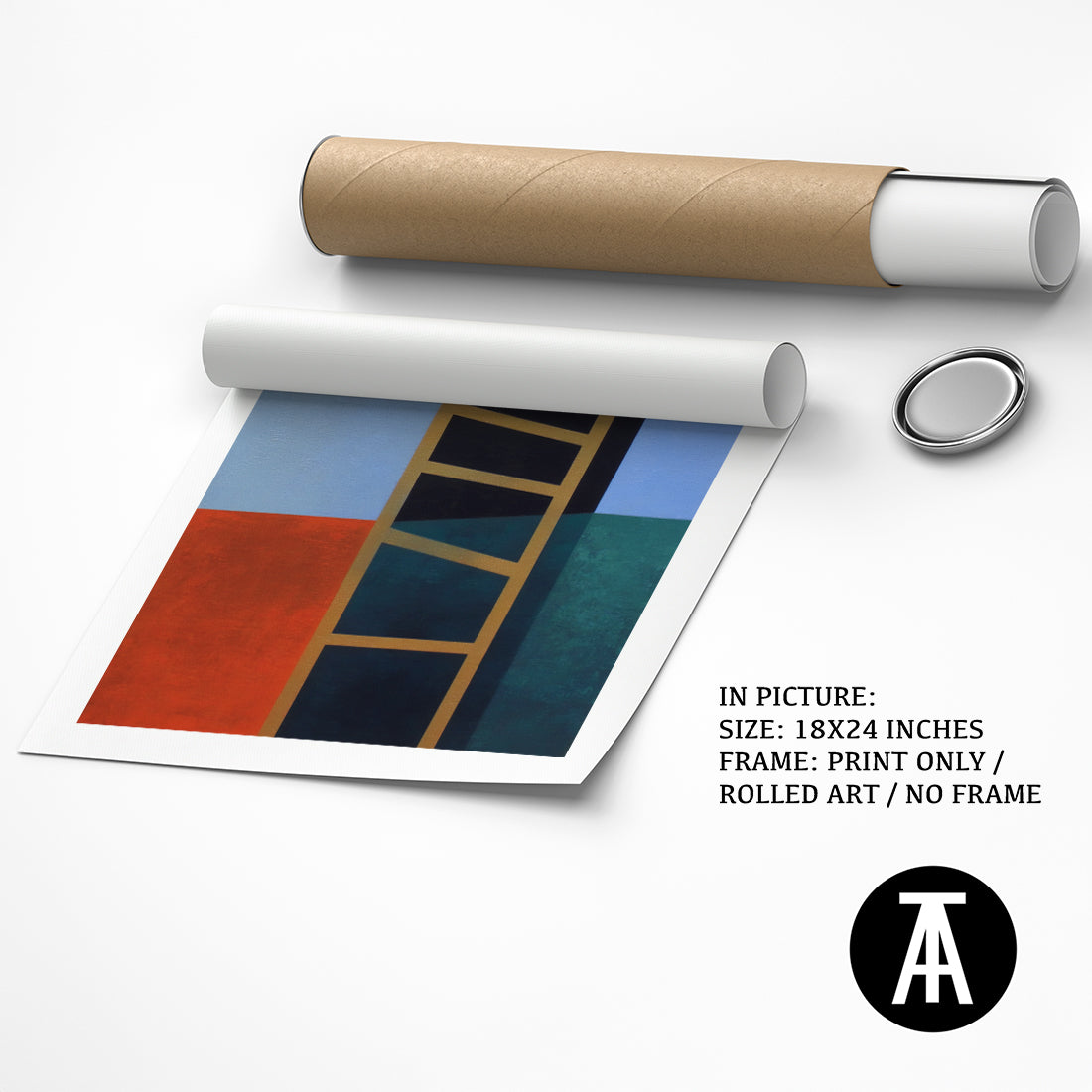Artwork as Print Only or Rolled Art
