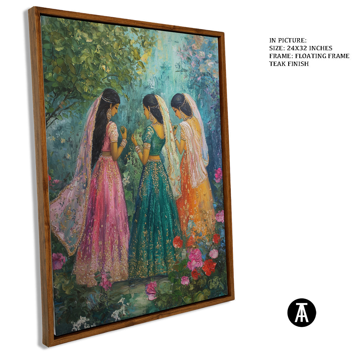 Artwork in Floating Frame