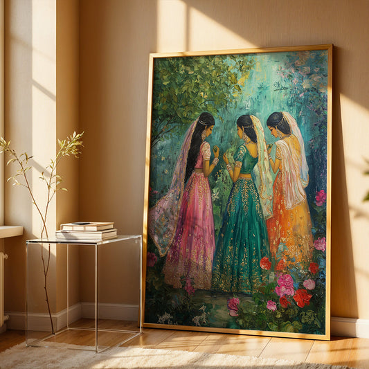Limited Edition Painting in a Lifestyle Setting