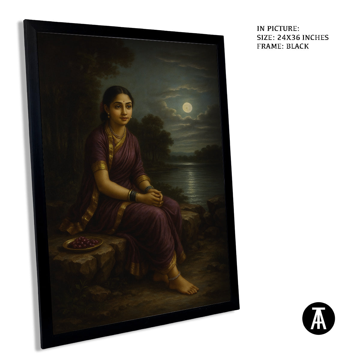 Artwork in Black Frame