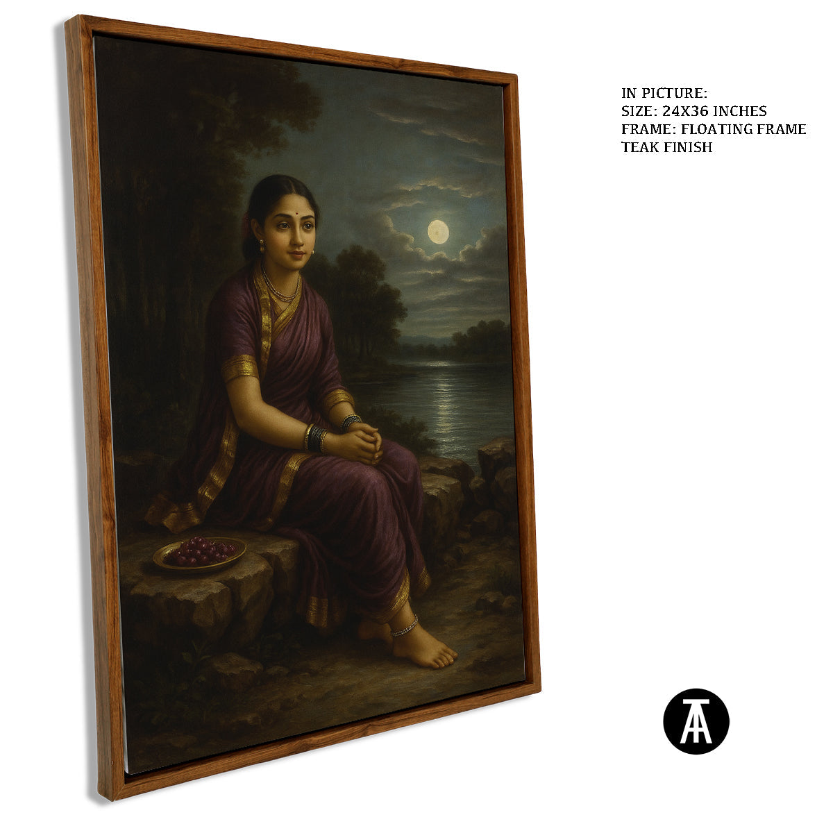 Artwork in Floating Frame