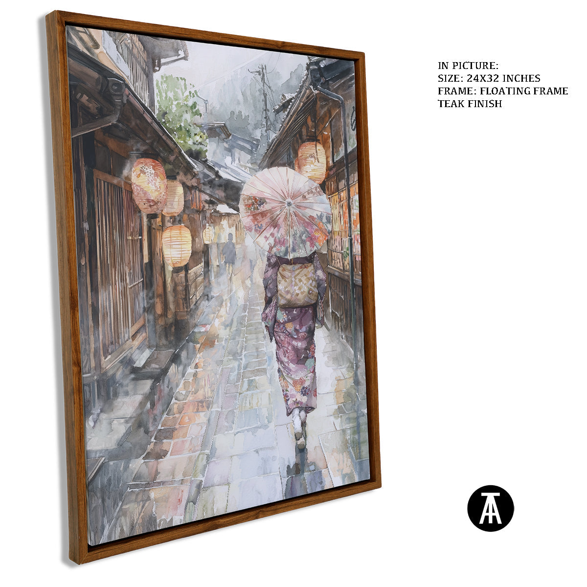 Artwork in Floating Frame