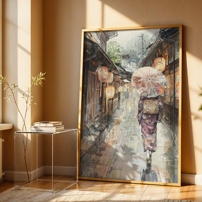 Limited Edition Painting in a Lifestyle Setting