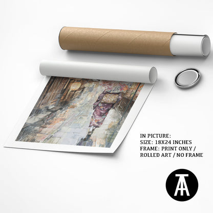 Artwork as Print Only or Rolled Art